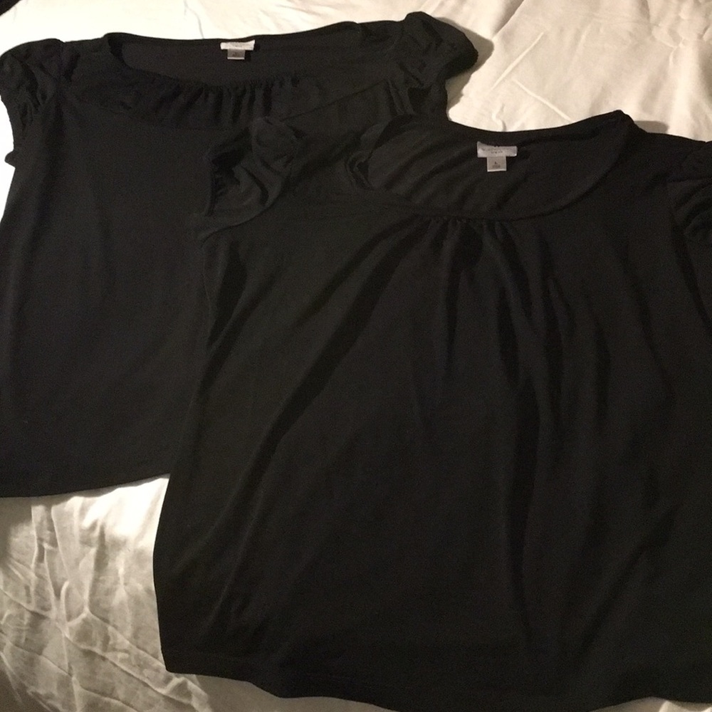 2 for 1 Black Blouses - great for hostesses!